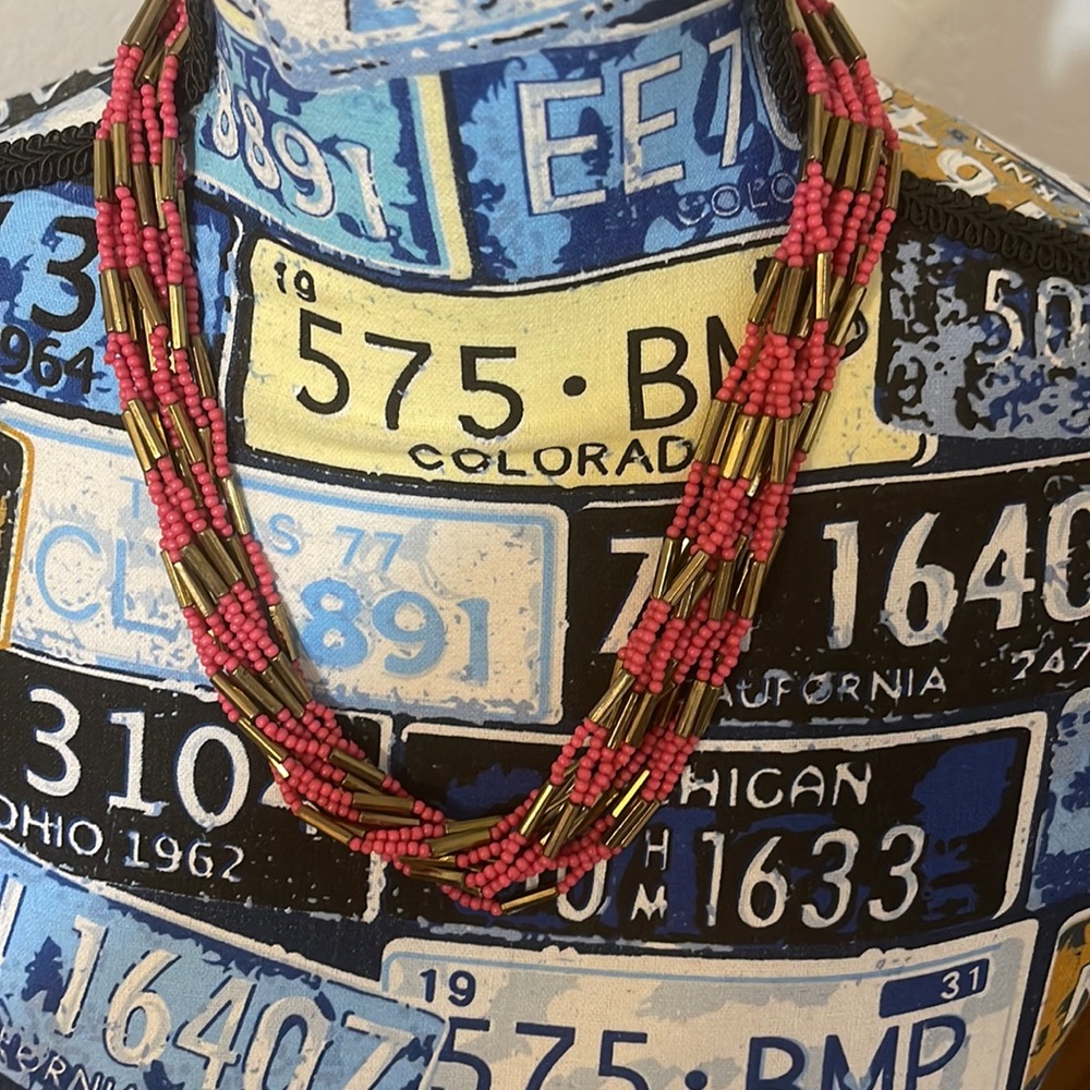 10 inch Beaded Necklace